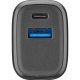 PLOOS - USB+USB-C ADAPTER - Universal Caricabatterie da rete con 2 porte USB e USB-C 5