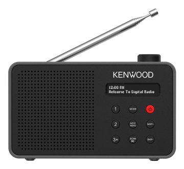 Kenwood CR-M25DAB-B radio Portatile Digitale Nero