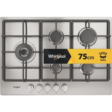 Whirlpool Piano cottura a gas - TGML 761 IX R Made in Italy