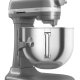 KitchenAid 5KSM70SHXEMS Sbattitore con base 375 W Grigio, Argento, Acciaio inox 5