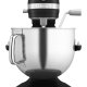 KitchenAid 5KSM70SHXEBM Sbattitore con base 375 W Nero, Grigio, Acciaio inox 4