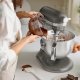 KitchenAid 5KSM60SPXECU Sbattitore con base 375 W Argento 6