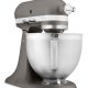 KitchenAid Artisan 5KSM185PS Sbattitore con base 300 W Grigio 6