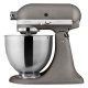 KitchenAid Artisan 5KSM185PS Sbattitore con base 300 W Grigio 7