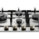 De’Longhi YLG 60 RFX piano cottura Acciaio inox Da incasso 60 cm Gas 4 Fornello(i) 7