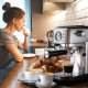 Ariete 1381 Macchina da caffè con manometro, compatibile con caffè in polvere e cialde ESE, 1300 W, Capacità 1,1 L, 15 bar di pressione, Filtro 1⁄2 tazze, Dispositivo Cappuccino, Silver 8