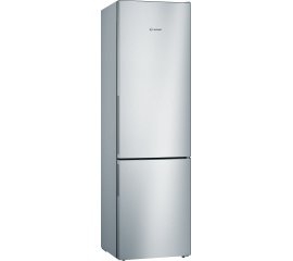 Bosch Serie 4 KGV39VLEAS Frigorifero Combinato da libera installazione 201 x 60 cm Metal look Classe E
