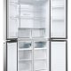 Haier Multidoor HCR3818ENMM ClasseE 467lt-Platino, Stainless steel 16
