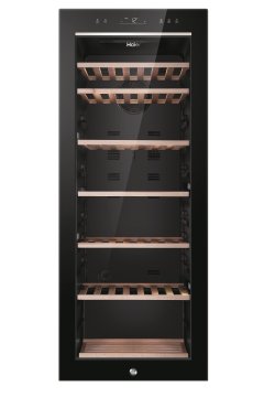 Haier Wine Bank 50 Serie 5 HWS84GA Cantinetta vino con compressore Libera installazione Nero 84 bottiglia/bottiglie
