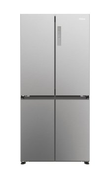 Haier Multidoor HCR3818ENMM ClasseE 467lt-Platino, Stainless steel
