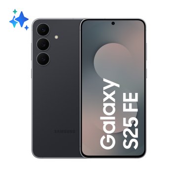 Samsung Galaxy S25 FE, Smartphone AI, Display Dynamic AMOLED 2X 6.7'', Fotocamera 50MP, 8GB RAM, 256GB, Batteria 4.900 mAh, Jetblack