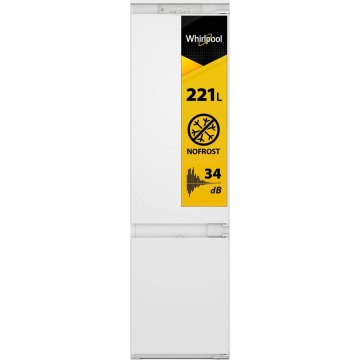 Whirlpool WHD2 6472 X4E Frigorifero doppia porta a libera installazione, Dual no frost, 70cm, Classe E, Pearl Inox, 38dbA, h187 cm