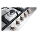 LG CBGZ3016S Piano cottura a gas 75cm, 11,5kW, 5 bruciatori, Griglie in ghisa, Piatto inox 13