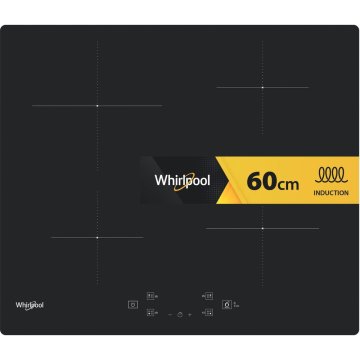 Whirlpool WS Q2160 NE Nero Da incasso 59 cm Piano cottura a induzione 4 Fornello(i) Made in Italy