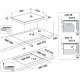 Whirlpool WS Q2160 NE Nero Da incasso 59 cm Piano cottura a induzione 4 Fornello(i) Made in Italy 13