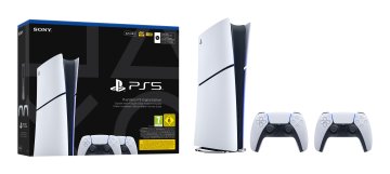 Sony Playstation 5 Slim Digital 825 GB Wi-Fi Nero, Bianco