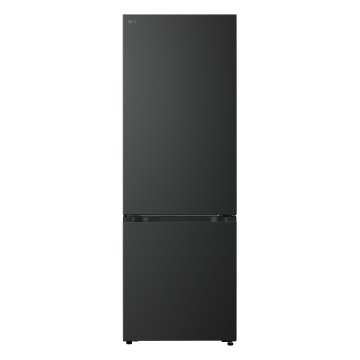 LG GBBW726DEV Frigorifero combinato Fit & Max 70cm, Classe D, 465L, AI Fresh, Nero Steel