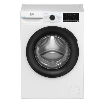 Beko b300 BMWT31241A: Lavatrice 12kg, Classe A, 1400giri, linea estetica NX, motore ProSmart Inverter, Display Touch, oblò nero, tecnologia EnergySpin™, tecnologia a vapore SteamCure™