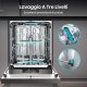 Hisense Dishwasher Libera installazione 16 coperti 15