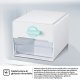 Hisense frigorifero/congelatore RT728N4WCE libera installazione 553L Classe E Dispenser Acqua Profondità ridotta Porta Reversibile 10
