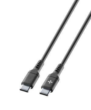 PLOOS - CABLE 100cm - USB-C to USB-C Cavo USB-C a USB-C da 1 metro per ricarica veloce e sincronizzazione dati