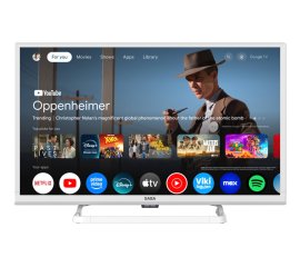 SABA SA24W78GTV TV 61 cm (24") HD Smart TV Wi-Fi Bianco 130 cd/m²