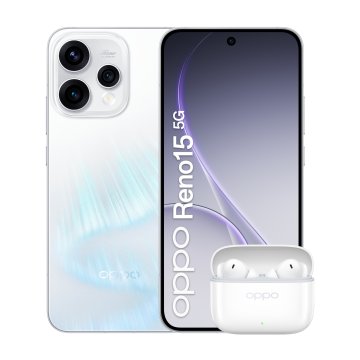 OPPO Reno15 5G Aurora Bianco Box