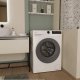 Candy ProWash 300, Lavasciuga Slim 8+5 KG, 10% più efficente della classe A, 1400 giri, Bianco, Inverter, Fresh Vapor, GWD 485SG6-S 8
