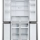 Haier Multidoor HCR3818ENMM ClasseE 467lt-Platino, Stainless steel 14