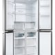 Haier Multidoor HCR3818ENMM ClasseE 467lt-Platino, Stainless steel 16