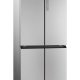 Haier Multidoor HCR3818ENMM ClasseE 467lt-Platino, Stainless steel 3