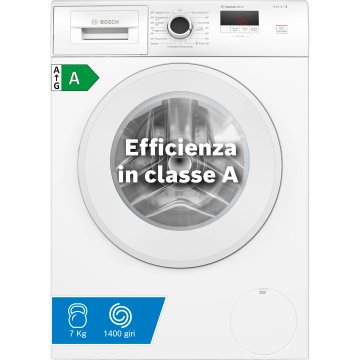 Bosch Serie 8 WGE0241H Serie 2 Lavatrice a carica frontale 7kg 1400g/min Bianco Classe A Pannello di controllo in Tedesco