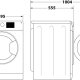 Indesit Lavasciuga a libera installazione BDE 96436 WKV IT - BDE 96436 WKV IT 8