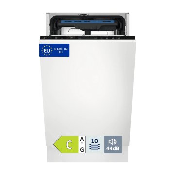 Electrolux Lavastoviglie Incasso 45 Cm - Int. Totale 10 Coperti Classe C 44 Dba EES63400L MADE IN EUROPE