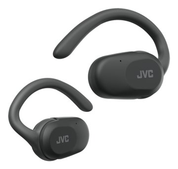 JVC HA-NP40T Auricolare True Wireless Stereo (TWS) A clip Musica e Chiamate Bluetooth Nero