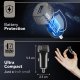 Cellularline Car Charger Kt 18W Caricabatterie da auto 18W con porta USB-A e cavo USB-C incluso, compatibile con smartphone e tablet Quick Charge. 9