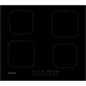Indesit IS F 18Q60 NE Piano cottura a induzione 60cm, 4 zone, comandi +/-