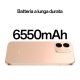 OPPO A6 5G AI Smartphone, doppia fotocamera 50MP+2, Selfie 8MP, Display 6.75” 120HZ IPS HD+, 6550mAh, RAM 6GB(Esp2GB/4GB/6GB)+ROM 256GB [Versione Italia], Aurora Gold 18