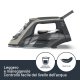 Imetec ZeroCalc Power - Ferro da Stiro da 2600W con Colpo di Vapore 220g,Piastra in Acciaio Satinato, Sistema Anticalcare, Leggero 6