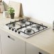 Candy Idea CHW6BRX Acciaio inox Da incasso 60 cm Gas 4 Fornello(i) 5