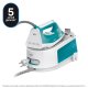 Braun CareStyle 1 - Ferro da stiro con caldaia, Piastra con tecnologia FreeGlide3D, 2400W, 1.5L, Bianco/Turchese (IS1013GR) 2