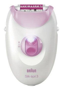 Braun Silk-epil 3-000 20 pinzette Rosa