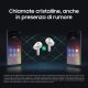Samsung Galaxy Buds4 Pro, White, Corpo in metallo, Altoparlante a 2 vie e doppio amplificatore, Chiamate cristalline, Audio a 360°, ANC migliorata, Controllo adattivo del rumore, Connessione senza int 6