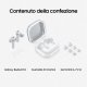 Samsung Galaxy Buds4 Pro, White, Corpo in metallo, Altoparlante a 2 vie e doppio amplificatore, Chiamate cristalline, Audio a 360°, ANC migliorata, Controllo adattivo del rumore, Connessione senza int 9