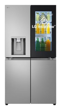 LG InstaView GMK961PY5E Frigorifero 4 porte | Classe E, 646L | Wi-Fi, Dispenser acqua senza allaccio, Door & Linear Cooling | Prime Argento