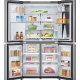 LG InstaView GMK961PY5E Frigorifero 4 porte | Classe E, 646L | Wi-Fi, Dispenser acqua senza allaccio, Door & Linear Cooling | Prime Silver 3