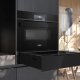 Siemens iQ700 BD911C1B0 cassetti e armadi riscaldati 10 L Nero, Acciaio inox 6