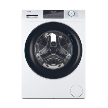 Haier I-Pro Serie 1 Serie 1, Lavatrice Carica Frontale 10 KG, 20% più efficente della classe A, 1400 giri, Bianco, Inverter, Refresh, HW100-BP14929A-S