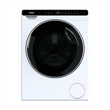 Haier Minidrum, Lavatrice Compatta 5 KG, Classe A, 1200 giri, Bianco, Inverter, Refresh, Wi-Fi, HW50-BP12307U1-S