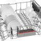 Bosch Serie 4 SMS4EMI01E Lavastoviglie da libera installazione 14 coperti Acciaio spazzolato anti-impronta Classe C 9